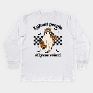 Spooky 1 Retro Spooky Season PNG, Spooky Season Png, Halloween Png, Groovy Halloween png, Spooky Season Distressed, Spooky png, Retro png, Png File Kids Long Sleeve T-Shirt